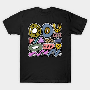 Doodle abstract T-Shirt